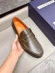 J.M.WESTON Man Dark Green Calfskin Business Leather Shoes 042855 (7)_th.jpg